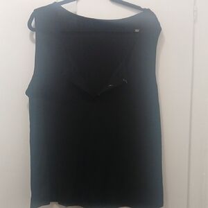 Black Sleeveless Top